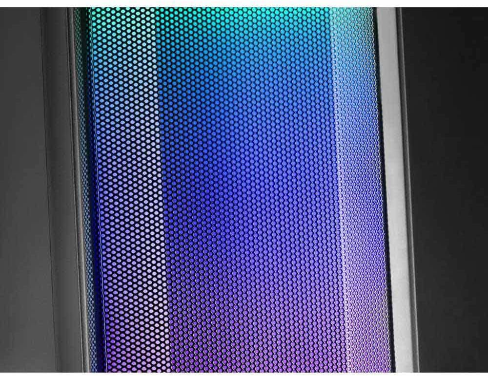 Mars Gaming MSRGB, Bluetooth Lautsprecher 15W, RGB Full Mesh, 2 Aktive Treiber, Schwarz