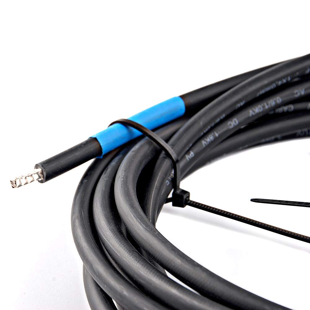 WATTSTUNDE MVK10.5-10mm² Anschlusskabel Solarmodul zu Laderegler MC kompatible (5m, 10mm²) 5m 10mm²,