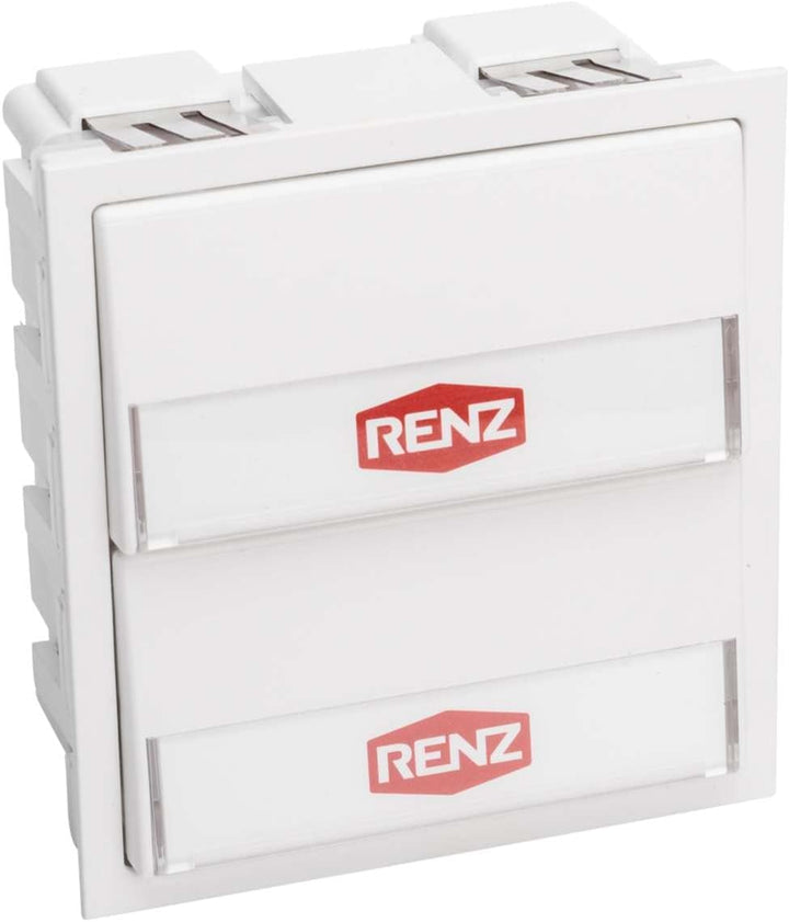 RENZ Tastenmodul mit 2 Klingeltaster weiss RENZ Nummer 97-9-85270