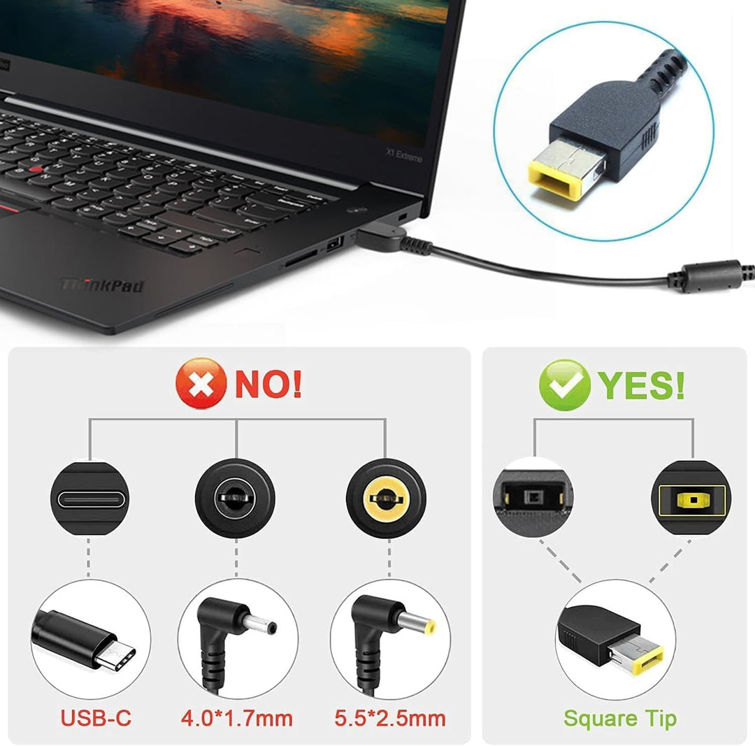 KFD 65W DC 12V-24V KFZ Ladekabel Netzteil Auto Ladegerät für Lenovo Thinkpad T440 T460 T470 T430 T44