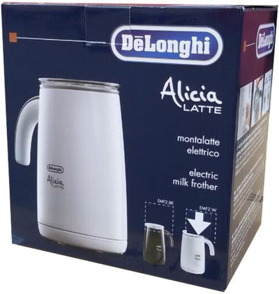 De'Longhi EMF 2.W Alicia Latte Milchaufschäumer, weiss, Weiss