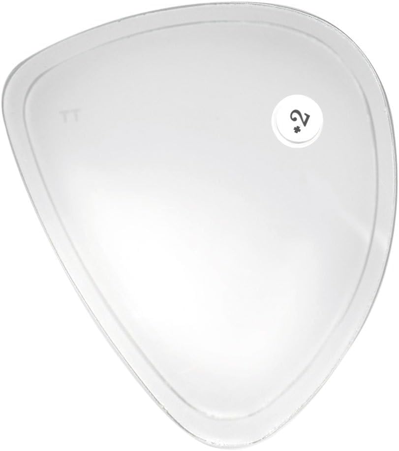 Cressi Big Eyes Evo-Quantum Opt. Lens - Mask Lenses, Transparent, Unisex Adult + 2.00 Left, + 2.00 L