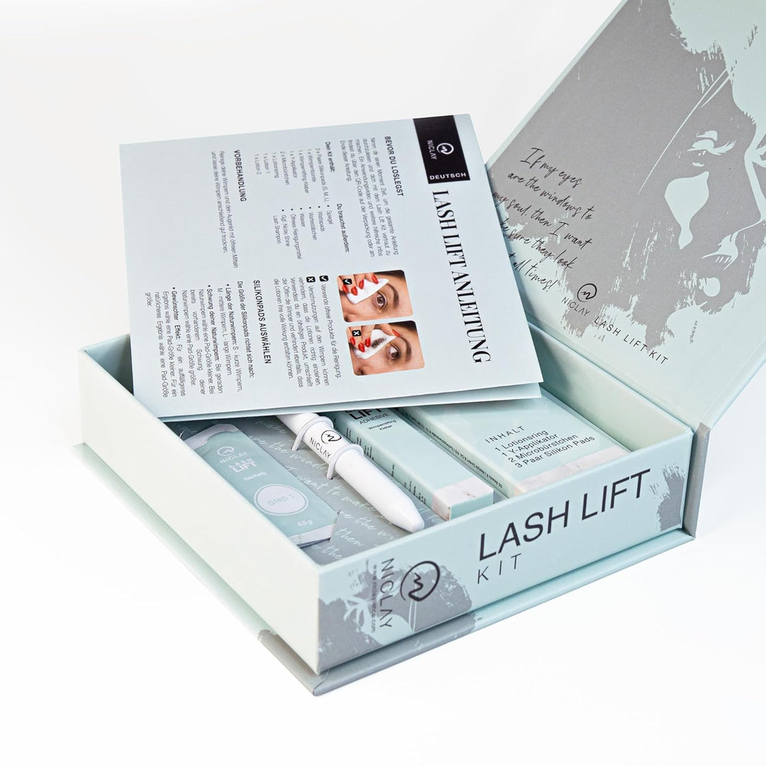 NICLAY Lash Lift Home Kit – Wimpernlifting Set für Zuhause, Lash Lift, Lifting, Lamination, Wimpernl