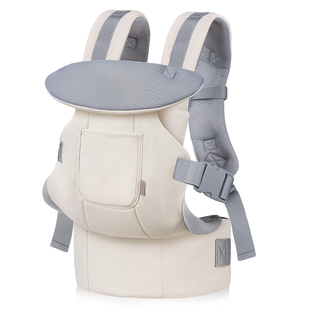 GAGAKU Babytrage Neugeborenes bis Kleinkind, Ergonomische Baby Tragegurt mit Hüftsitz für 4-36 Monat