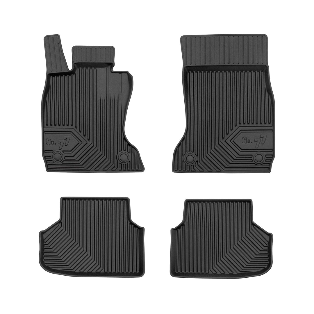 FROGUM No.77 Gummimatten Ganzjahresset von Auto Fussmatten Autofussmatten für BMW 7er F01 2008-2015