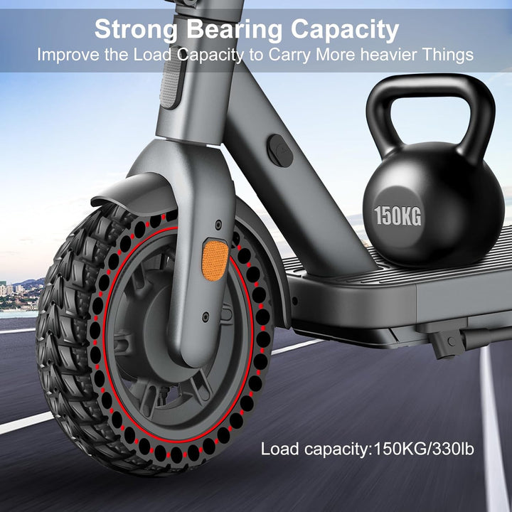 BANGTING 2PCS 50/75-6.1 E Scooter Solid Reifen, 8.5x2 zoll Vollgummireifen, 8 1/2 x2 Ersatzreifen fü