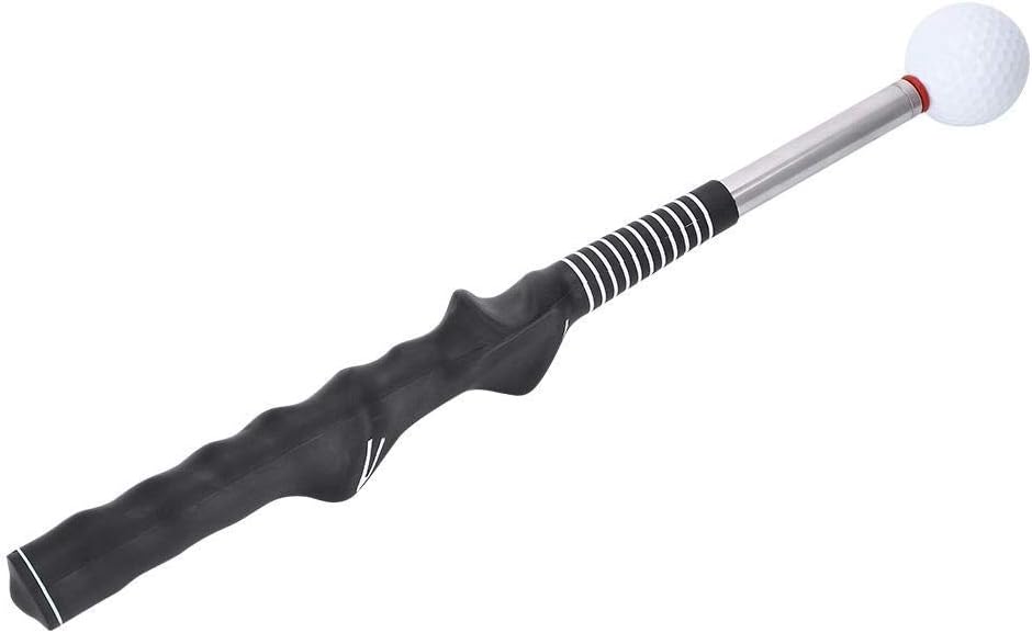 Golfschwungtrainer, Teleskop Golfschläger Metall Teleskop Golf Tempo Trainer zum Aufwärmen von Train