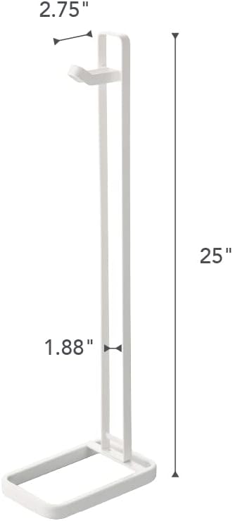 Yamazaki 4340 TOWER Laufrad- und Helmständer für Kinder, weiss, Stahl, Minimalistisches Design