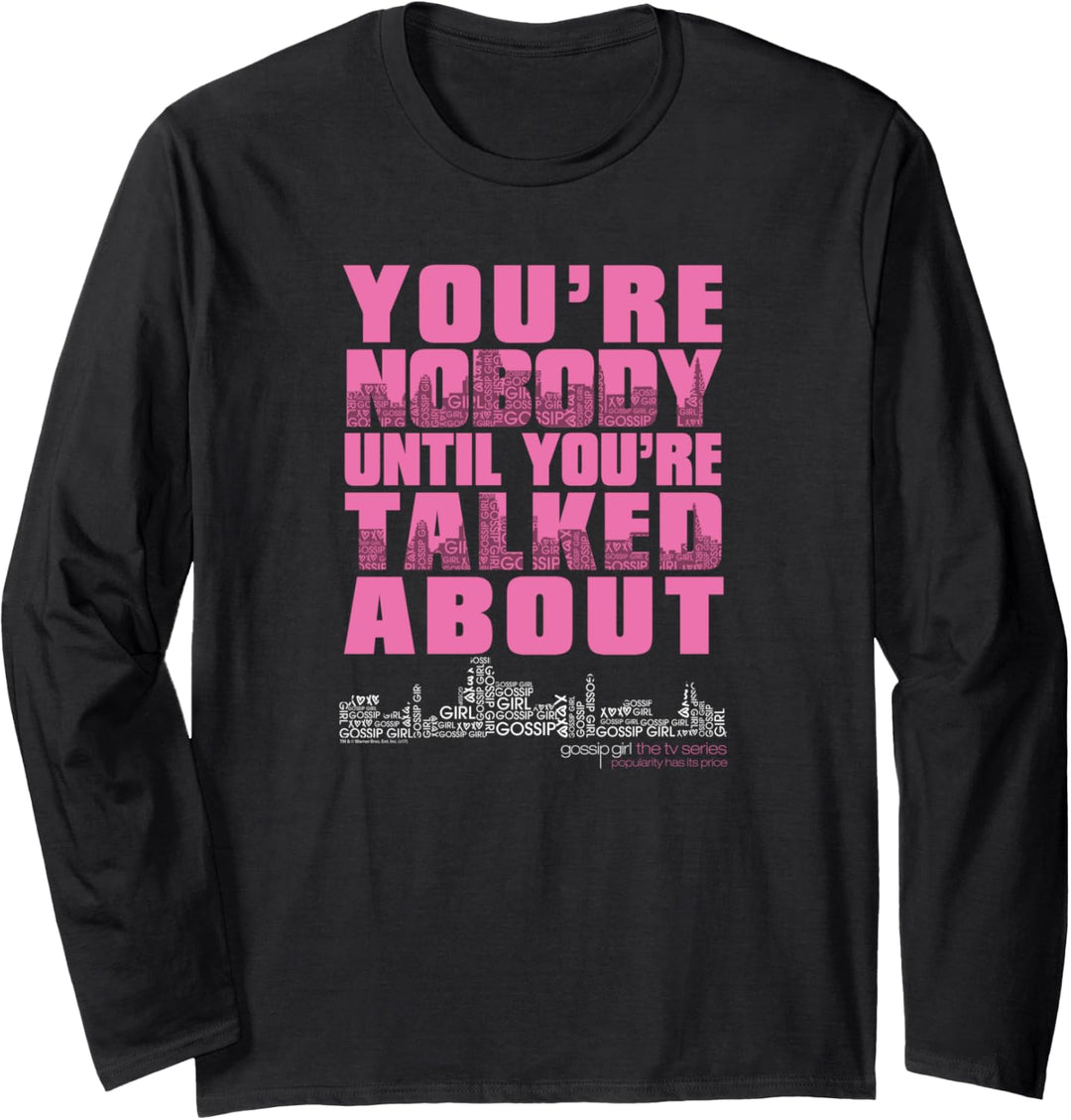 Gossip Girl You & Nobody Langarmshirt