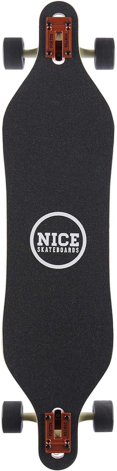 Light Board Corp Nice Wanderer 40" x 9.5" Hardgoods Street, Multicolour, 9.5 x 40 Zoll