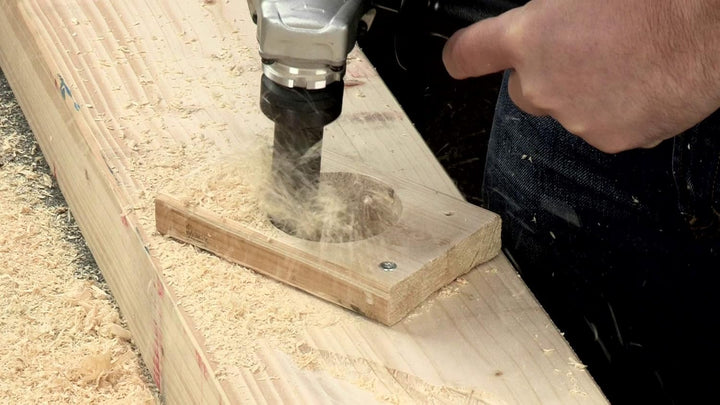 Kaindl Multi-Carver Fräsaufsatz für Holz – 10 mm Schaft mit auswechselbarer HW-Wendeplatte Ø10 mm, g