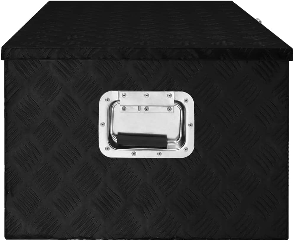 vidaXL Aufbewahrungsbox Aluminiumkoffer Aluminiumbox Lagerbox Lagerkiste Transportkoffer Transportki