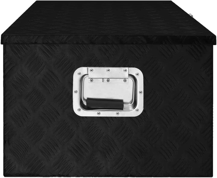 vidaXL Aufbewahrungsbox Aluminiumkoffer Aluminiumbox Lagerbox Lagerkiste Transportkoffer Transportki