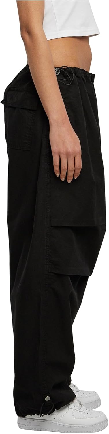 Urban Classics Damen Hose, Schwarz