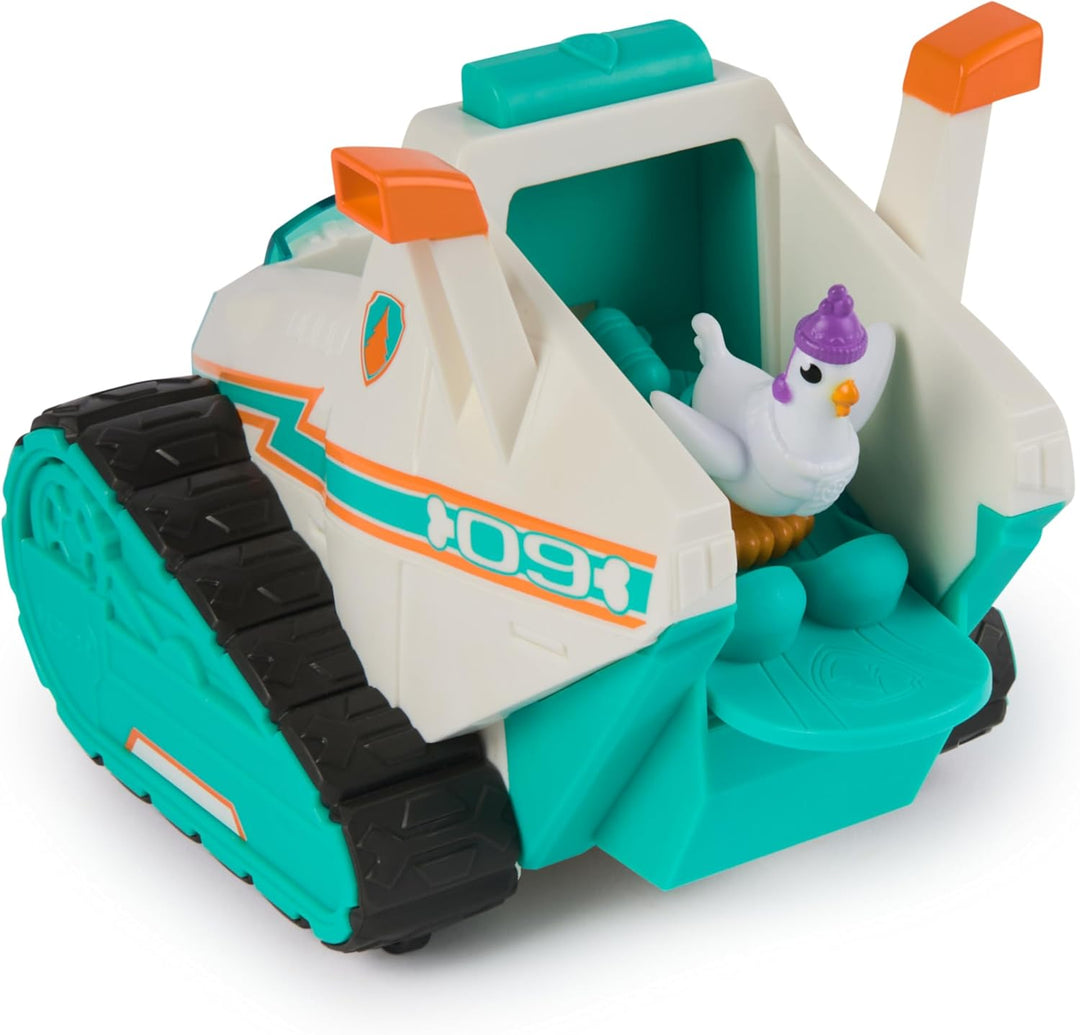 PAW Patrol – Schneemobil mit Everest-Figur, Snowboard und Henrietta-Figur (Deluxe Fahrzeug), Spielze