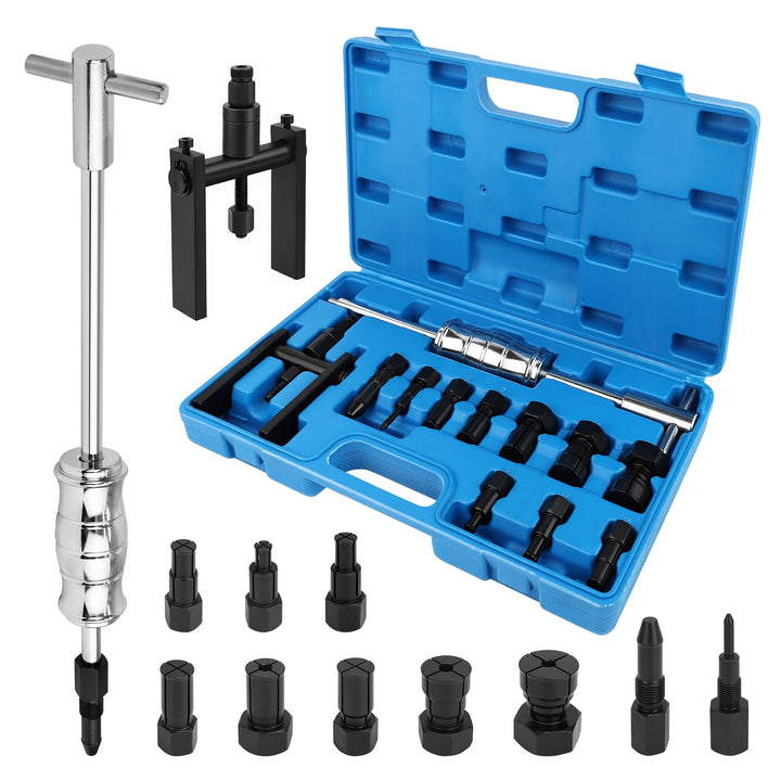 Upgrade Lagerabzieher, Innenlager Abzieher Set mit Gleithammer & Zweiarm, Gleithammer Abzieher mit 8