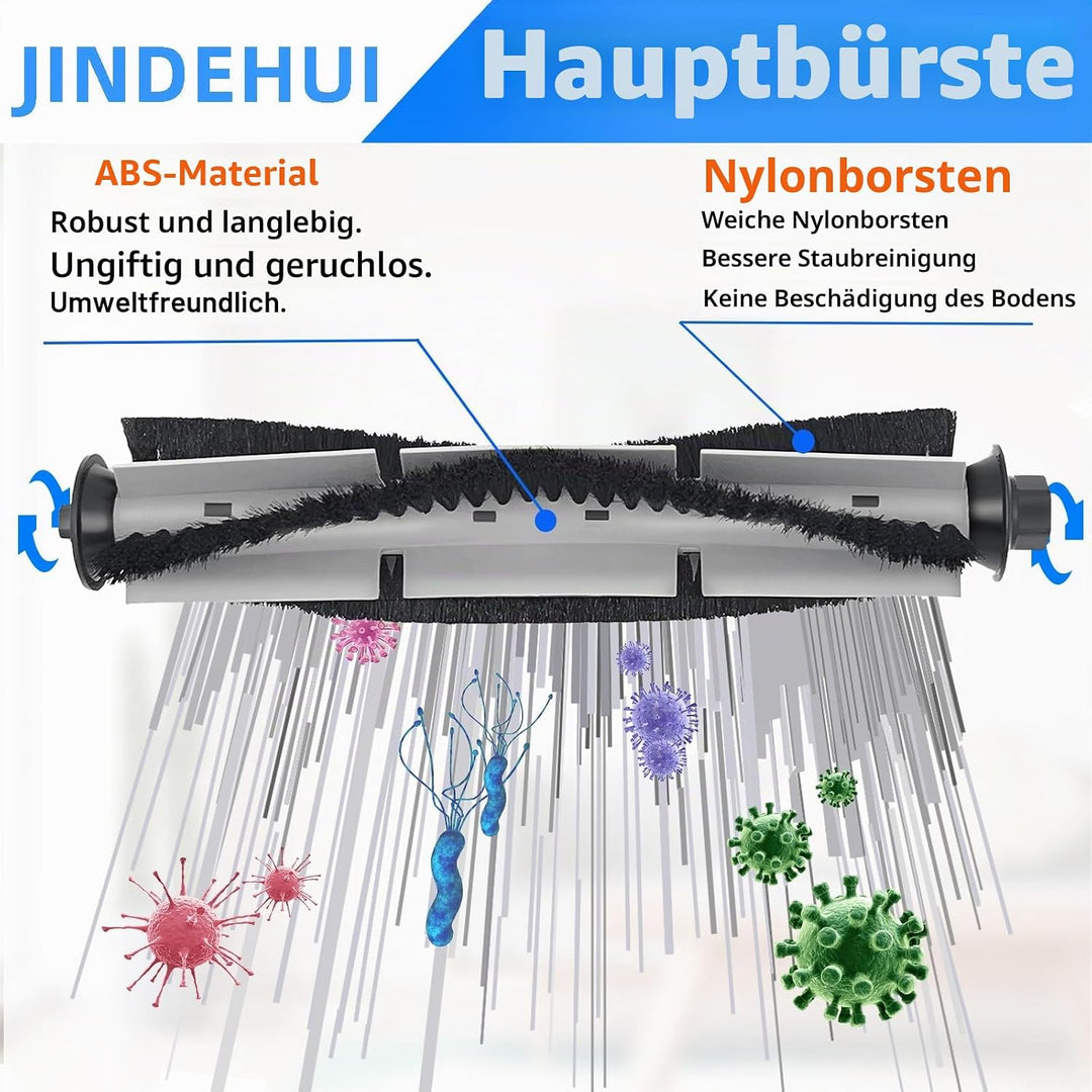 Zubehör Ersatzteile Zubehörset für Honiture Q6 Pro, für Laresar L6 Pro, für Imou L11 Pro, für AIRROB