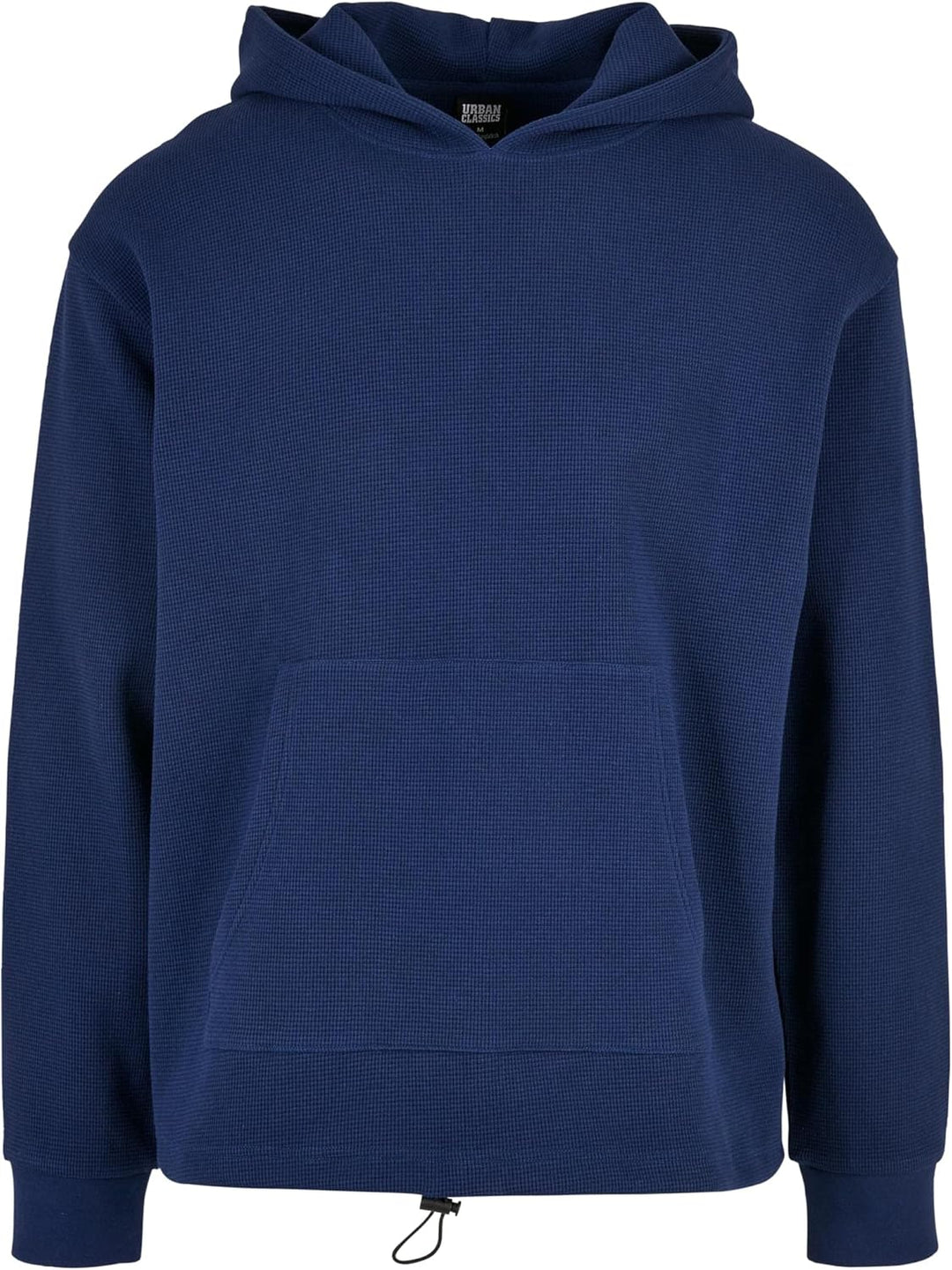 Urban Classics Herren Oversized Waffle Hoody M Darkblue, M Darkblue