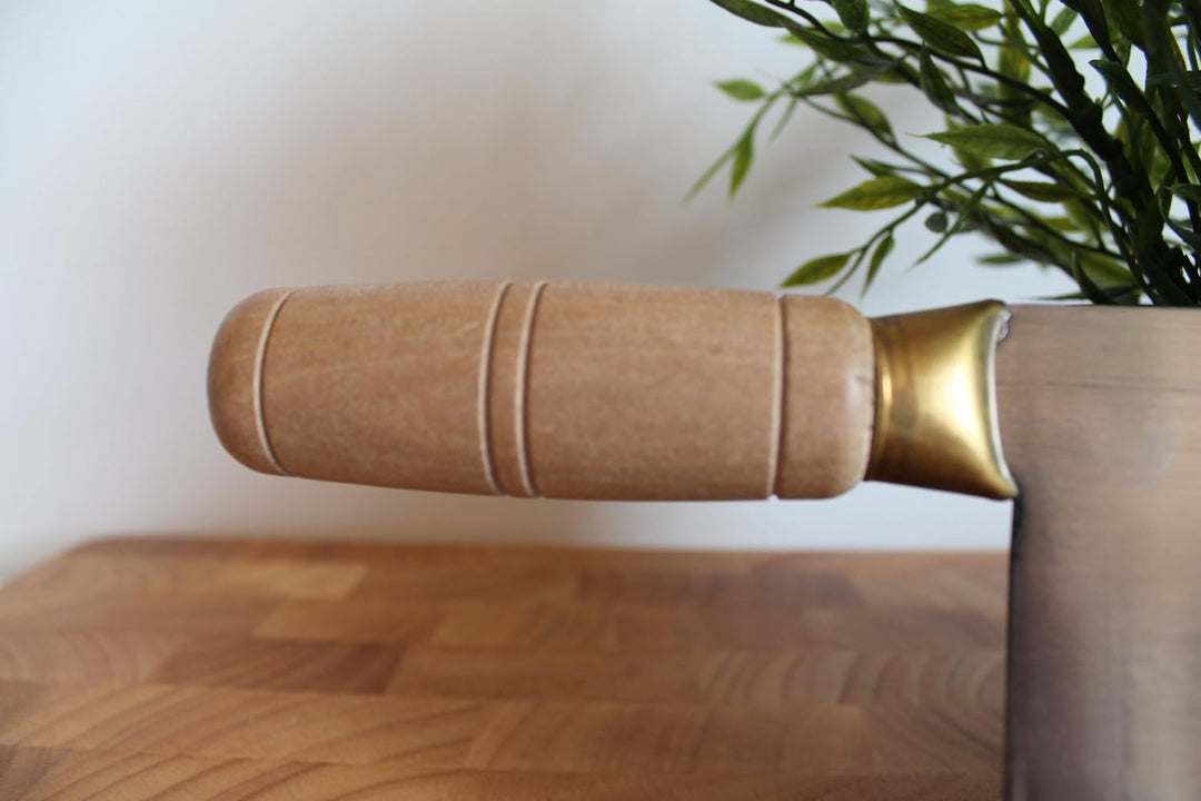 AAF Nommel®, Hackmesser 09 China Küchenmesser Allzweckmesser Filettiermesser Edelstahl Holzgriff