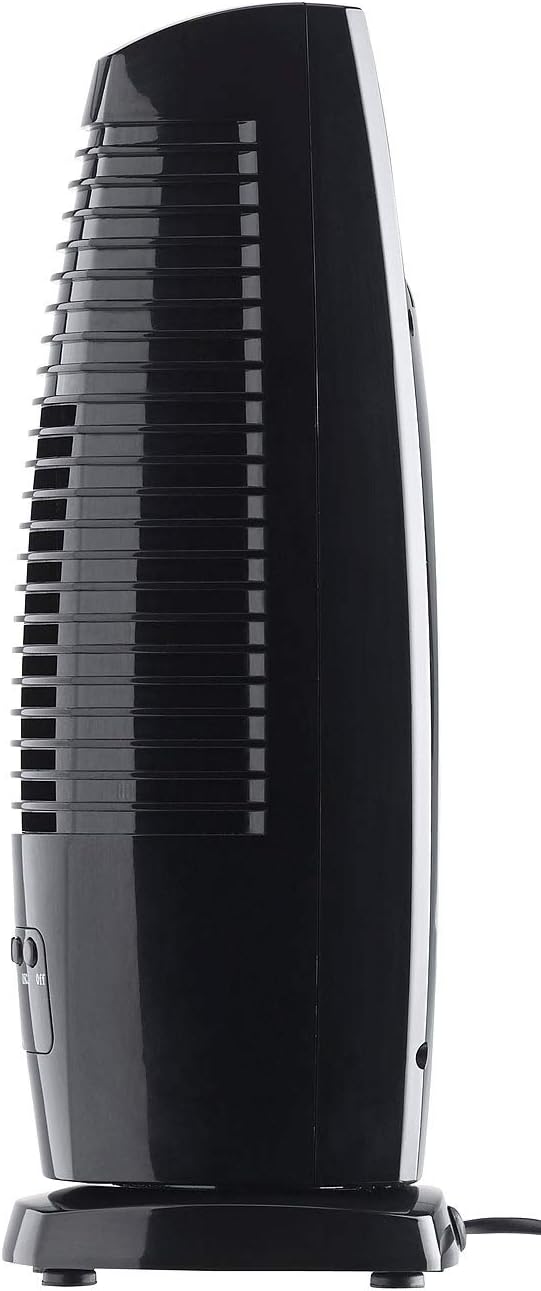 Sichler Haushaltsgeräte Ventilator oszillierend: Design-Tischventilator, Oszillation, Timer, 3 Gesch