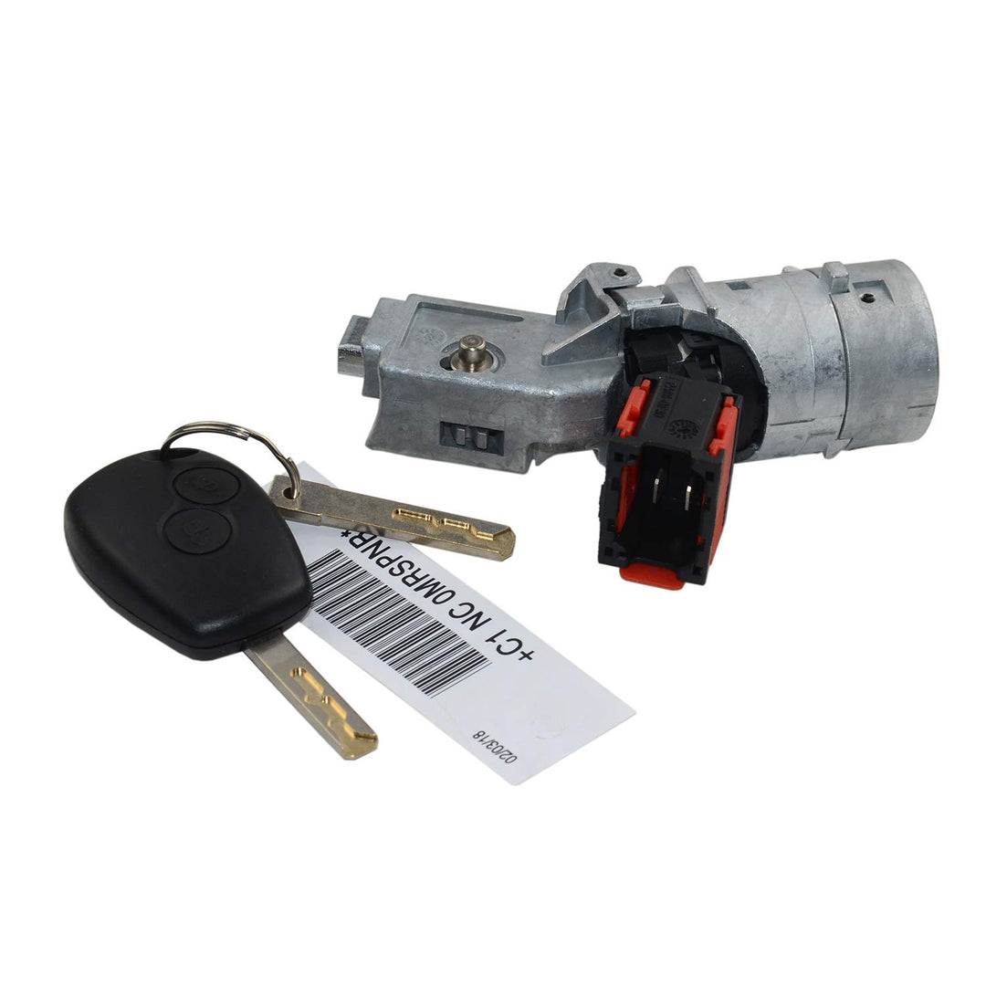 Woosphy Zündschlüsselschalter 4pin 7701208408 8200214168 487004438R Ersatz für Clio 3 Master 3 Kango
