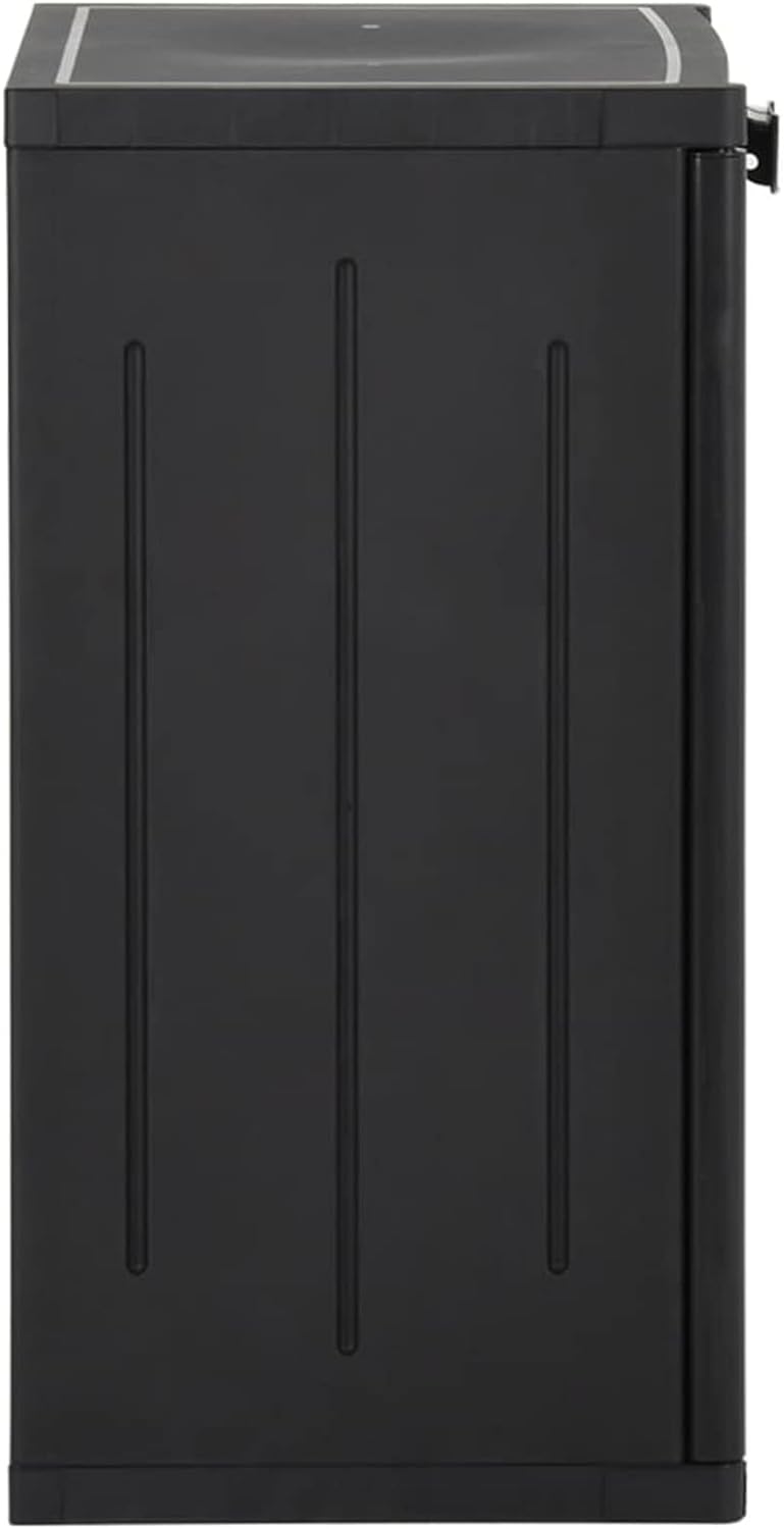 Festnight Gartenschrank Kunststoffschrank Haushaltsschrank Spindschrank Terrassenschrank Balkonschra