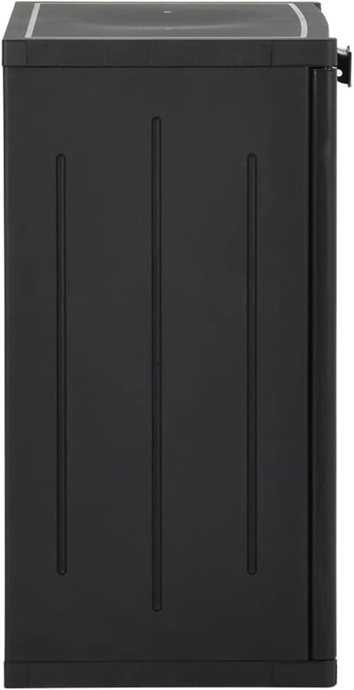 Festnight Gartenschrank Kunststoffschrank Haushaltsschrank Spindschrank Terrassenschrank Balkonschra