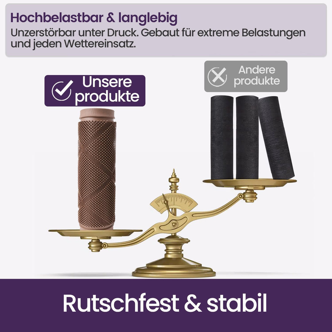 DEXI Fussmatte Aussen 43 x 90 cm, rutschfest Schmutzfangmatte mit Noppen, Wasserdicht Fussabtreter A