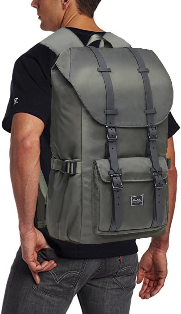 KAUKKO Unisex Ep5 Rucksack 45 x 27 x 17cm (HxBxT) (Army Grün（e5-3）), 45 x 27 x 17cm (HxBxT) (Army Gr