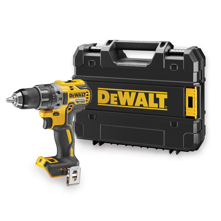 Dewalt 18 Volt 2-Gang Akku Bohrschrauber DCD791NT (kraftvolles 2-Gang Vollmetall-Getriebe, bürstenlo
