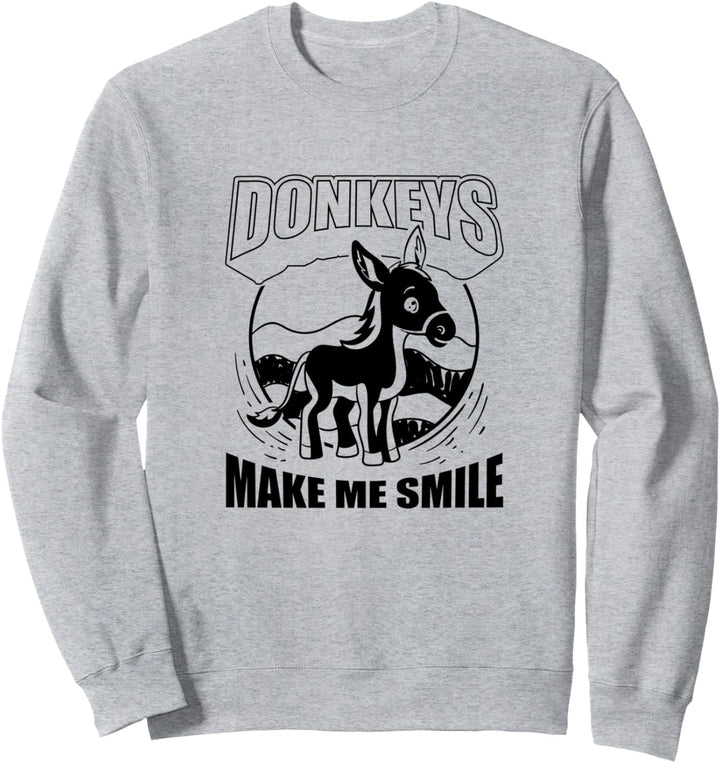 Landwirtschaft Nutztiere Maultiere Esel Sweatshirt