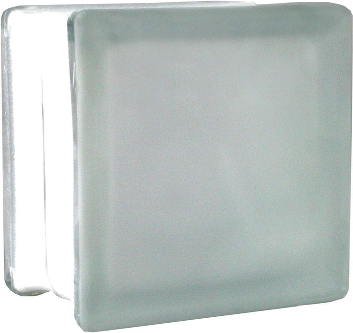 Fuchs Design 5 Stück Glassteine Wolke Klar 1-seitig satiniert 11,5x11,5x8 cm, 1-seitig satiniert 11,