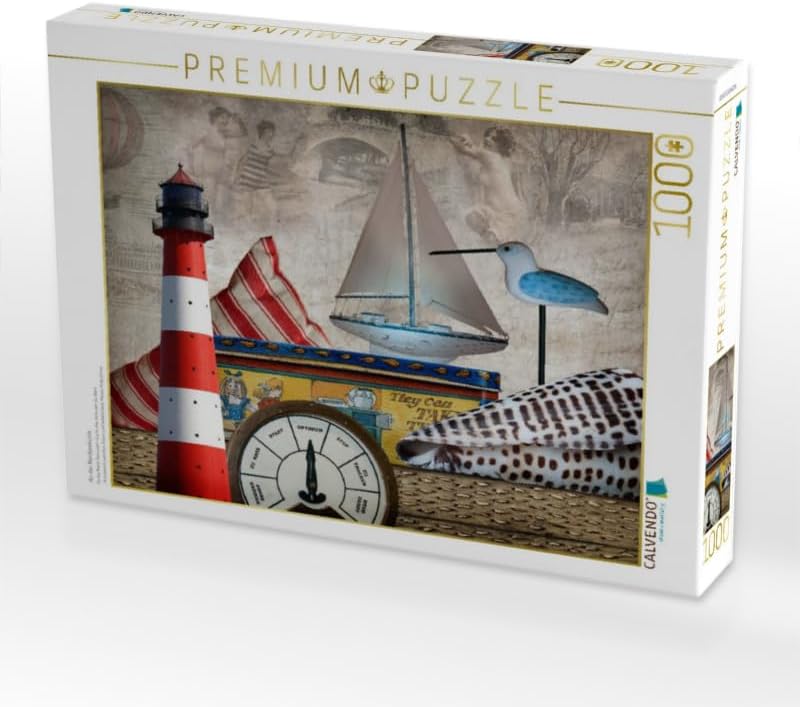 CALVENDO Puzzle An der Nordseeküste 1000 Teile Lege-Grösse 64 x 48 cm Foto-Puzzle Bild von Marion Kr