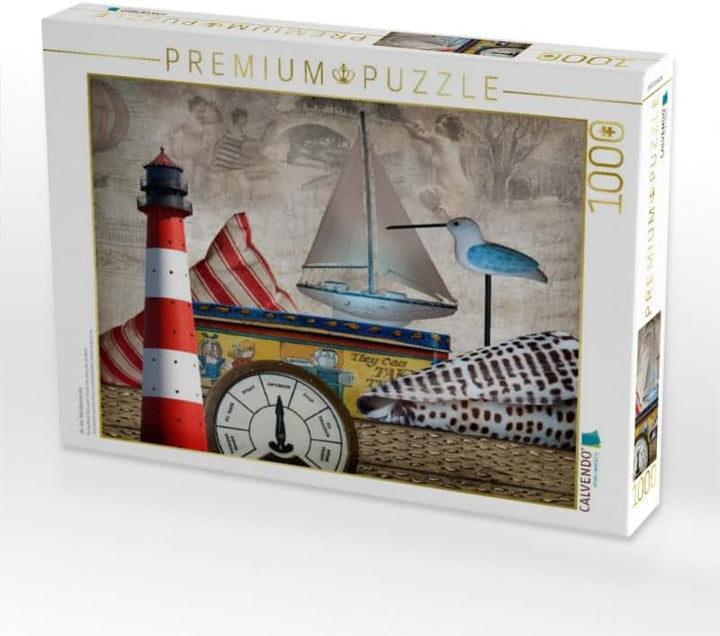 CALVENDO Puzzle An der Nordseeküste 1000 Teile Lege-Grösse 64 x 48 cm Foto-Puzzle Bild von Marion Kr