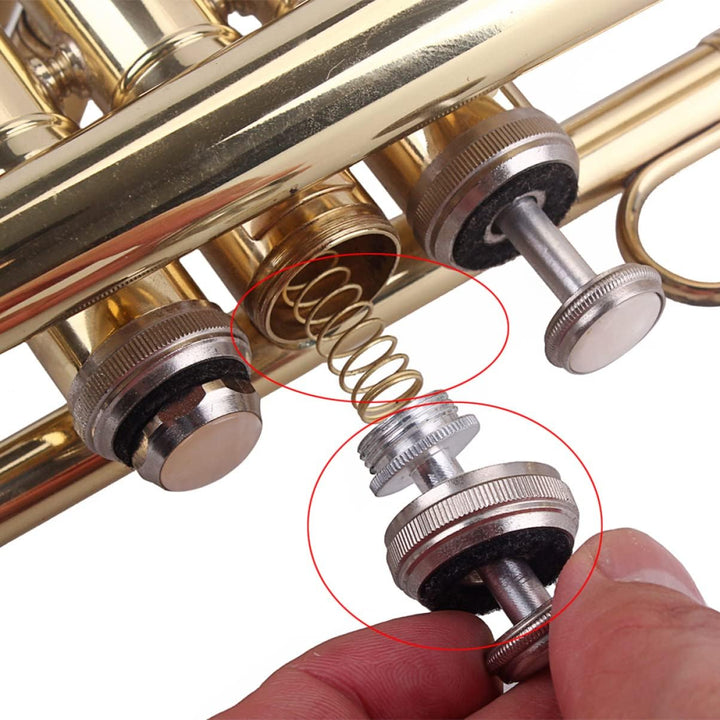 12 Stk Trompetenventil Reparaturteil Für Trompete Horn Trompetenknopf Ersatzteile Für Die Reparatur