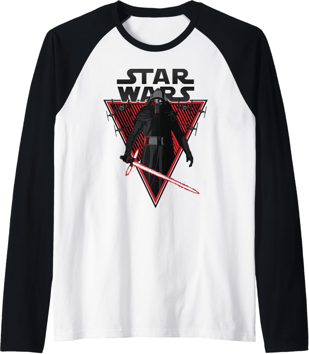 Star Wars Kylo Ren Lightsaber Poster Raglan
