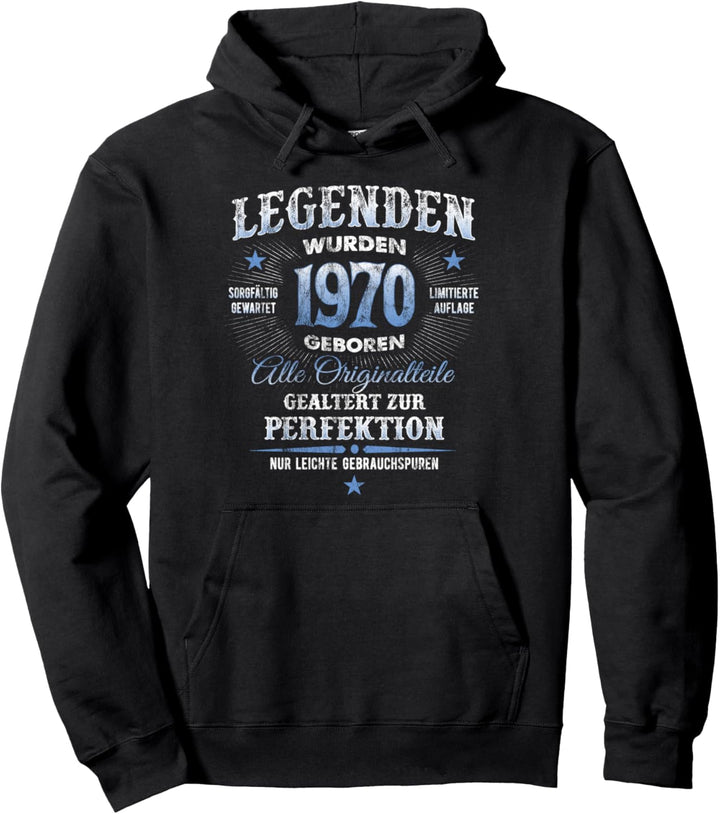Legenden Geschenk 54 Geburtstag Jahrgang 1970 Pullover Hoodie