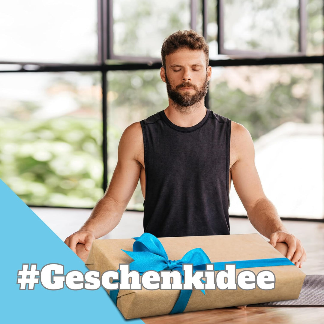 CLEAN SPORTS® Yoga Poster DIN A2 168 Posen und Asanas, Zubehör für Yoga-Studios und Zuhause, perfekt