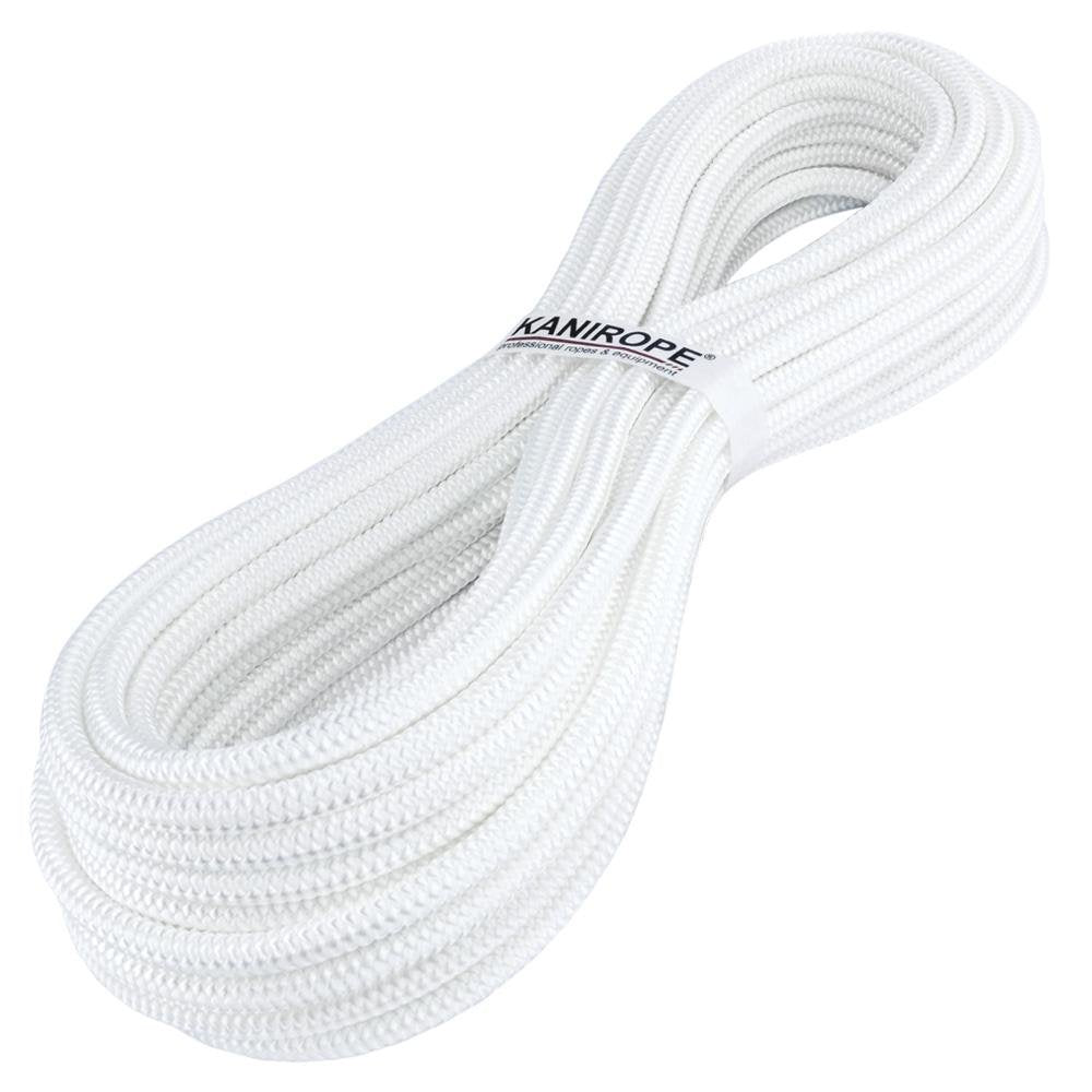 Kanirope® Nylonseil Polyamidseil Seil NYLONBRAID 6mm 20m 16-fach geflochten, 20m