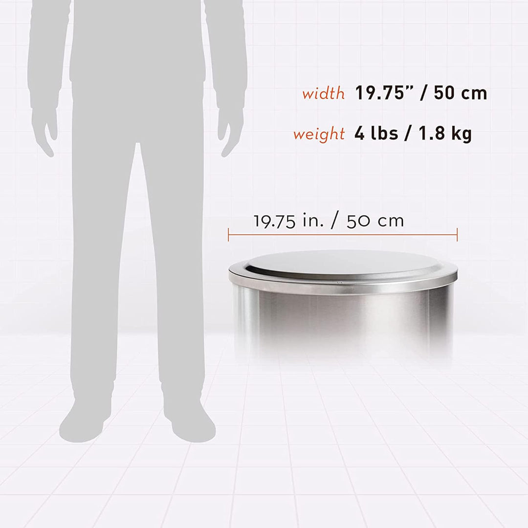 Solo Stove Deckel für Feuerschale Bonfire | Edelstahl-Feuerstellen-Zubehör, Winterfest, wasserdicht,