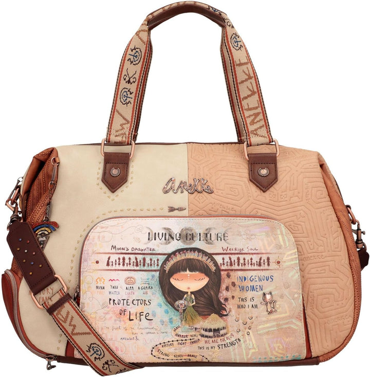 Anekke Damen 36608-419 Mehrfarbig 45 x 33 x 22 Reisetasche, bunt