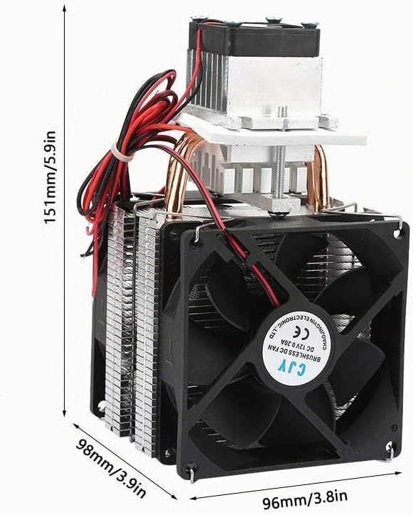 DC 12V 5A Semiconductor Refrigerator Semiconductor Refrigeration Thermoelektrischer Kühler Thermoele