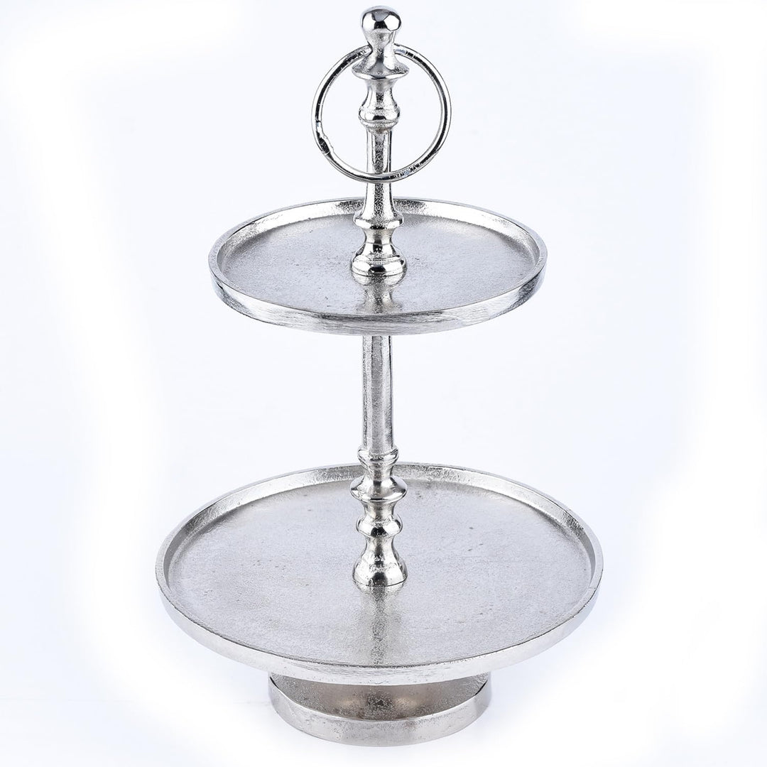 Marrakesch Orient & Mediterran Interior Etagere Annika (2-Etagen Etagere rund 34cm), 2-Etagen Etager
