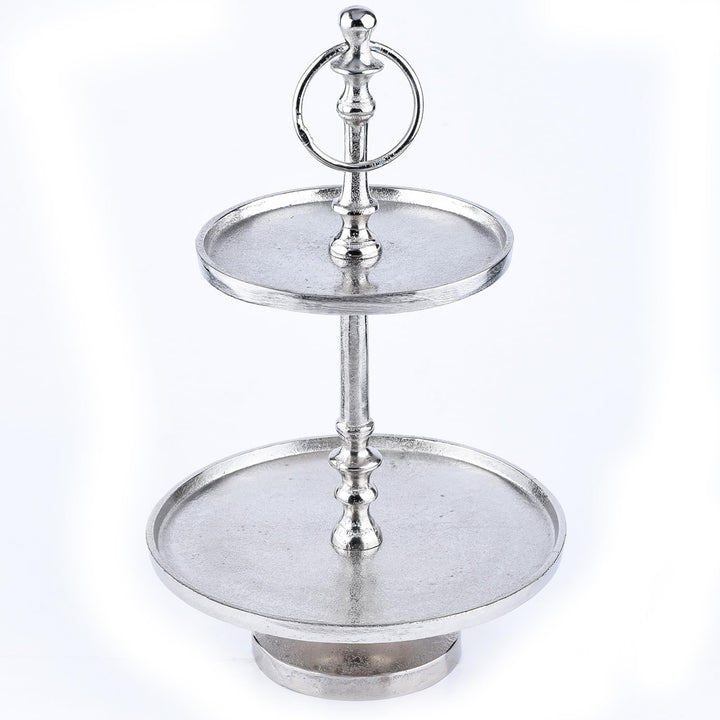 Marrakesch Orient & Mediterran Interior Etagere Annika (2-Etagen Etagere rund 34cm), 2-Etagen Etager