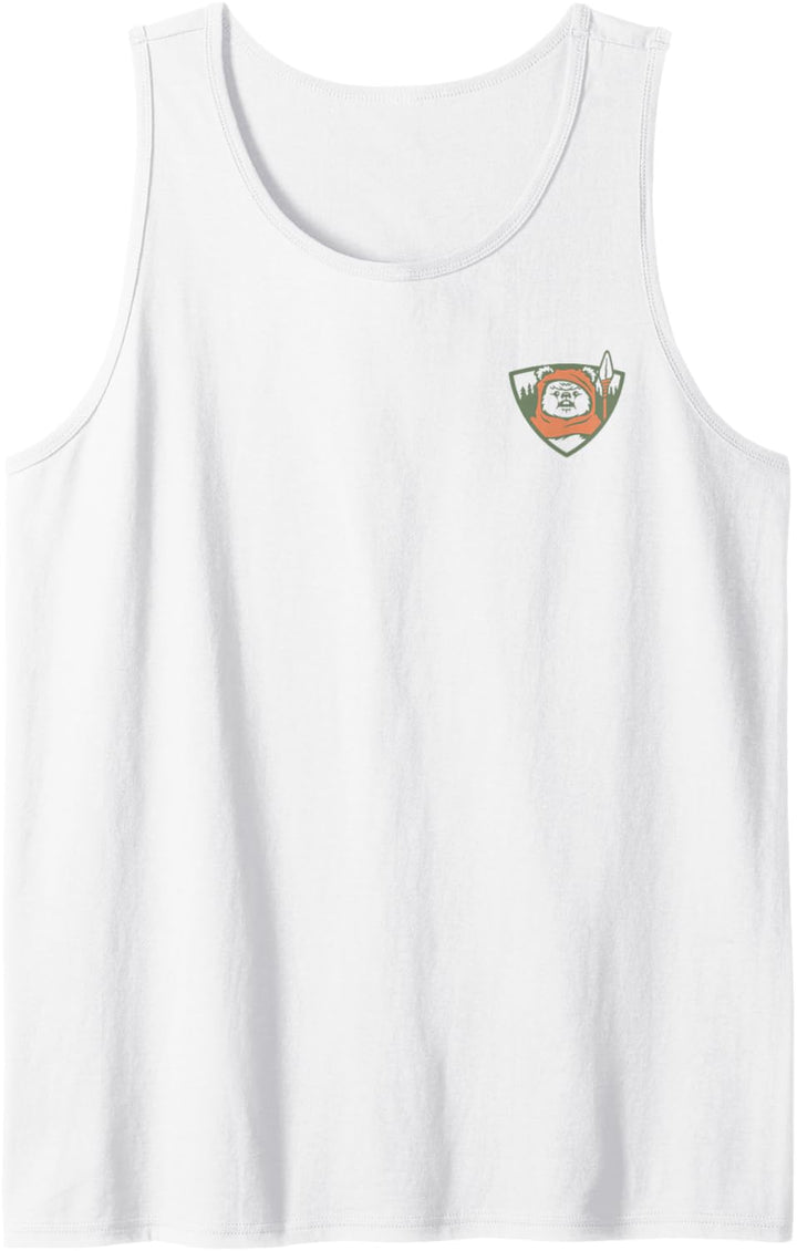 Star Wars Ewok Park Ranger Endor Forest Front & Back Tank Top