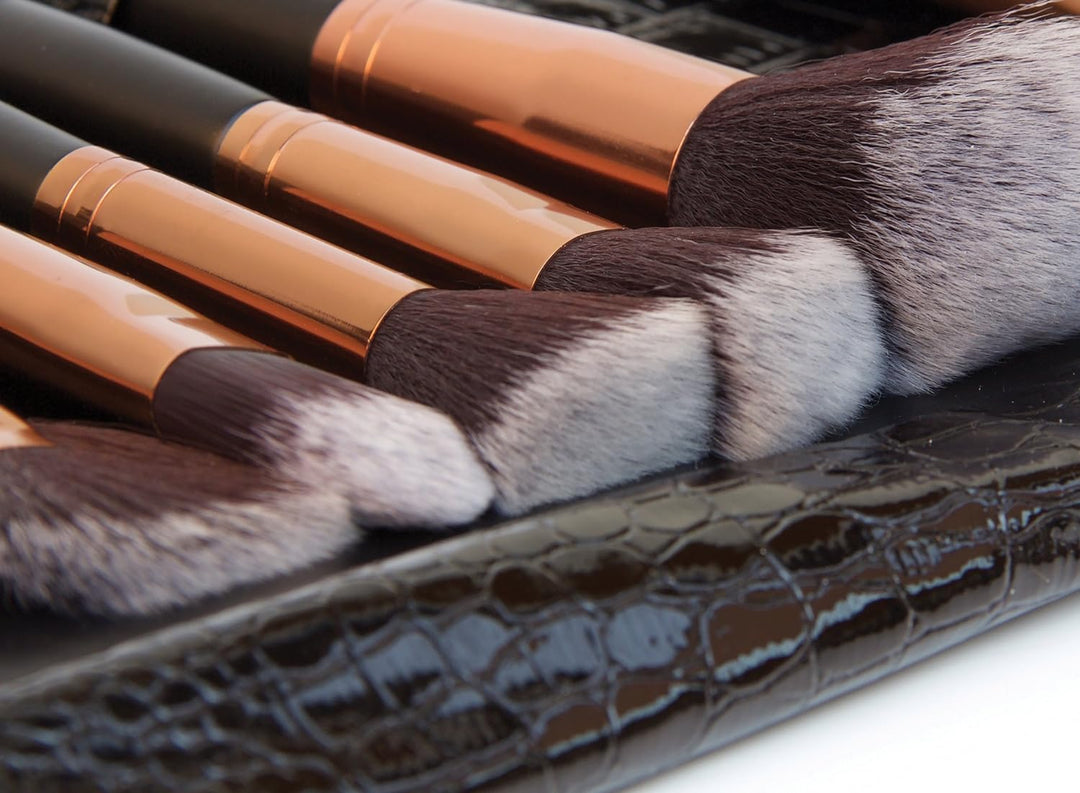 Rio professionelles Kosmetik Make Up Pinsel Set, 24 Teile.