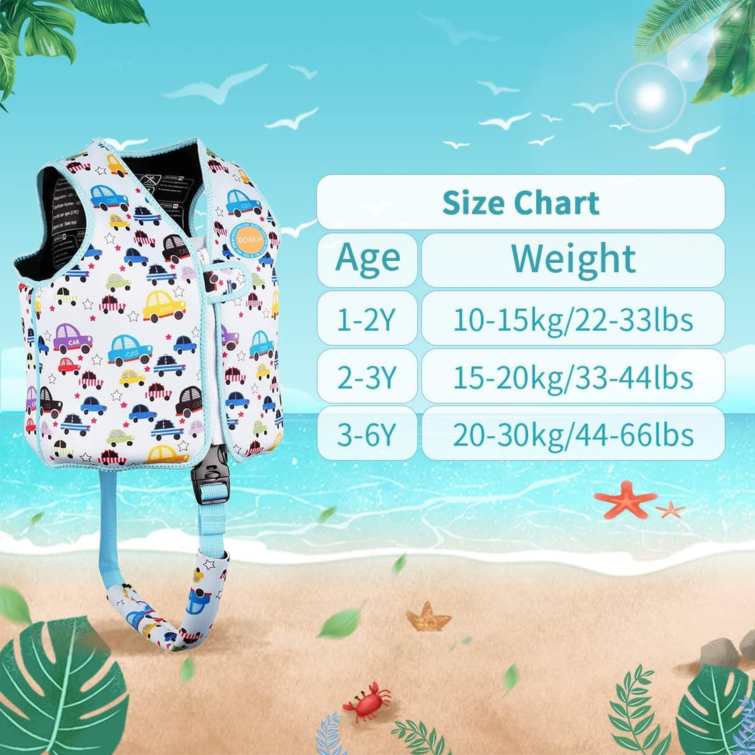 Kleinkind Schwimmjacke - Leichte Kinder Schwimmweste - Schwimmhilfe für Kinder - Floating Badeanzug