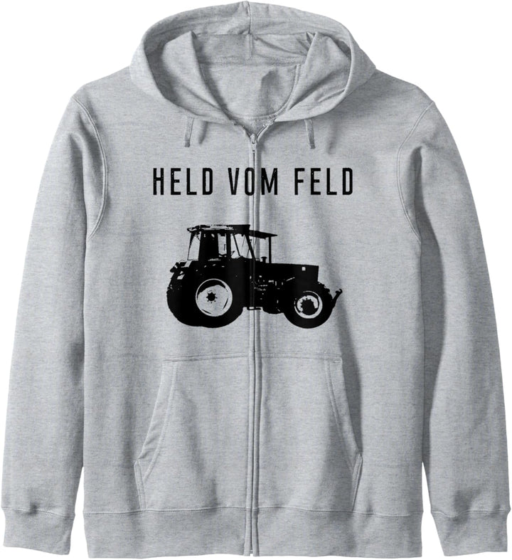 Held vom Feld Landwirt Landwirtschaft Bauer Traktor Trecker Kapuzenjacke