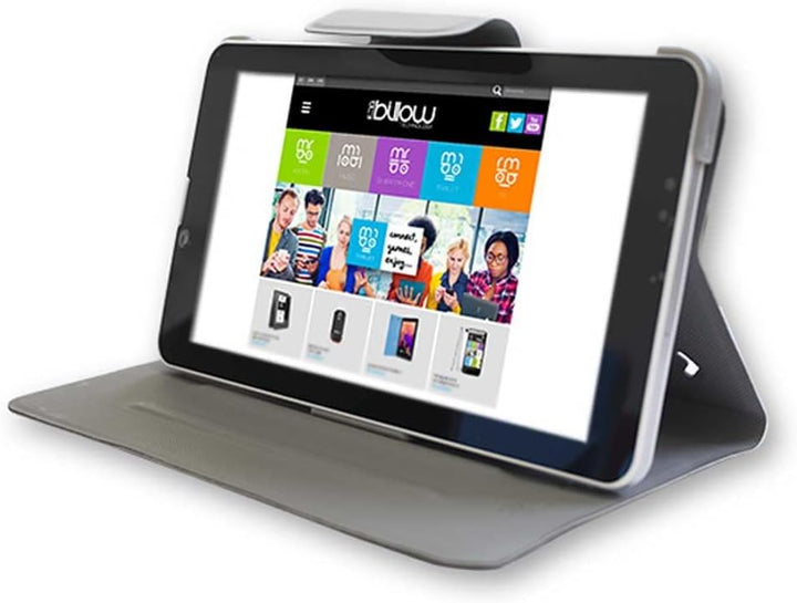 Billow tcx700 7 Folio Hülle für Tablets (Folio, grau, X700, Staubresistent, Kratzresistent, Schockre
