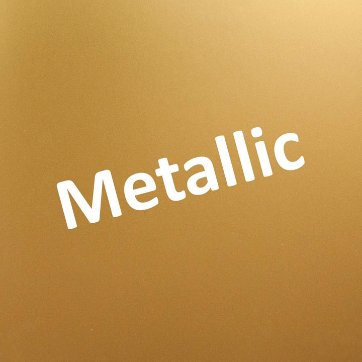 Quadratische Falt-Karten 15 x 15 cm - Gold Metallic - 100 Stück - formstabil - für Drucker geeignet